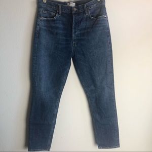 AGolde Nico High Rise Straight Leg JEans